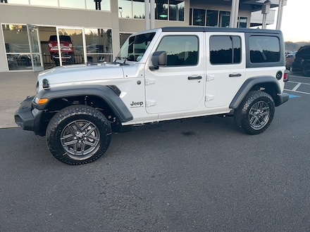Featured New 2026 Jeep Wrangler 4-DOOR SPORT S Sport Utility for Sale in Cottage Grove, OR