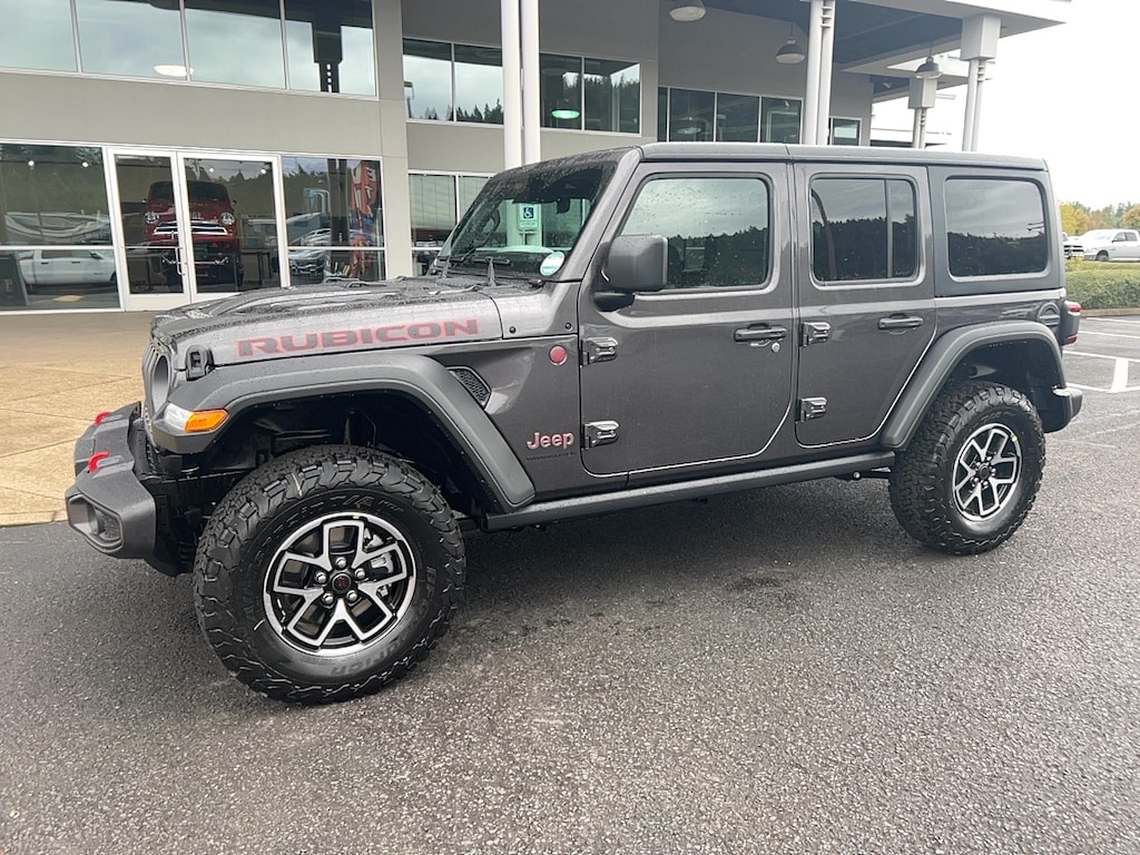 New 2025 Jeep Wrangler 4-DOOR RUBICON Sport Utility