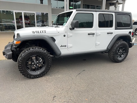 Featured New 2026 Jeep Wrangler 4-DOOR WILLYS Sport Utility for Sale in Cottage Grove, OR