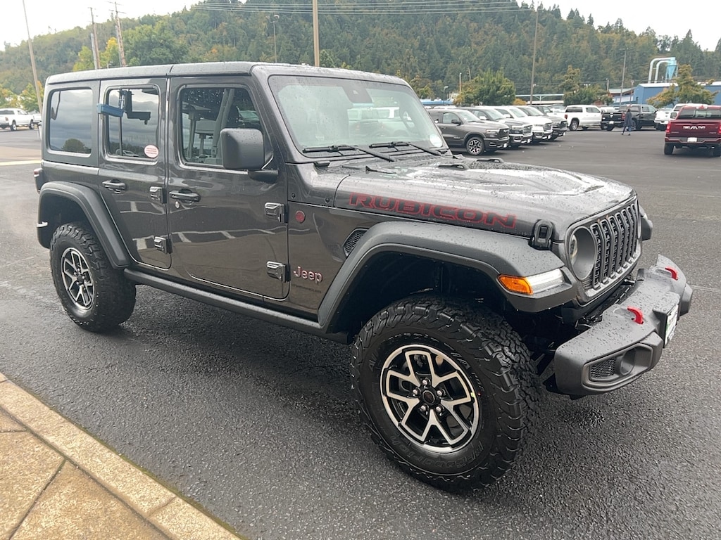 New 2025 Jeep Wrangler 4-DOOR RUBICON Sport Utility