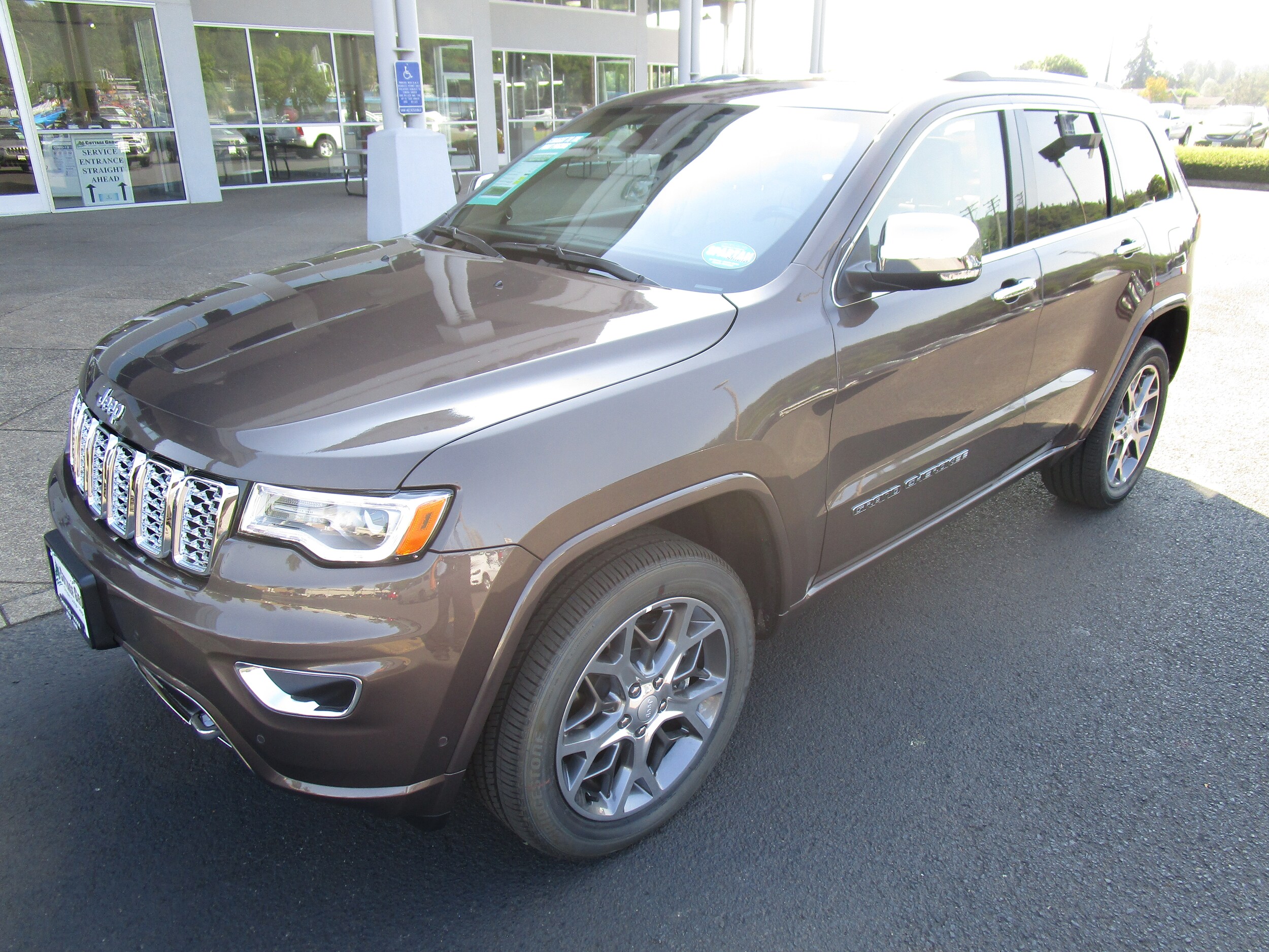 New 2020 Jeep Grand Cherokee Overland 4x4 For Sale In Cottage Grove Or Near Eugene Or Vin 1c4rjfct6lc354010