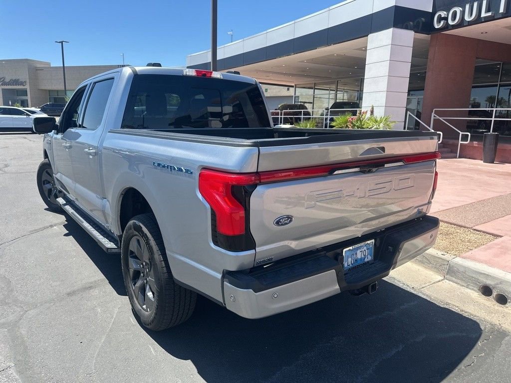 Used 2023 Ford F-150 Lightning Lariat with VIN 1FT6W1EV0PWG47752 for sale in Tempe, AZ