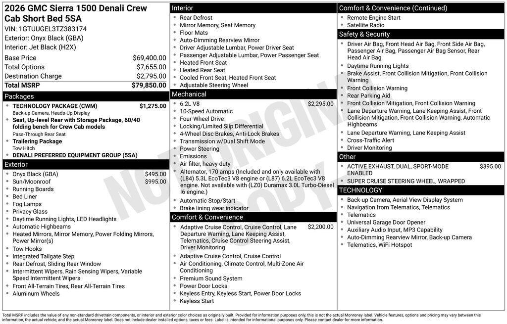 2026 GMC Sierra 1500 Denali - Photo 4