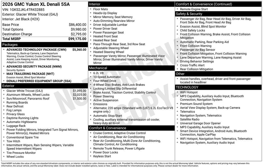 2026 GMC Yukon XL Denali - Photo 4