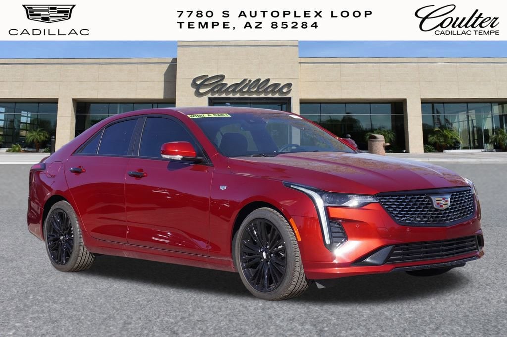New 2025 CADILLAC CT4 Premium Luxury Sedan