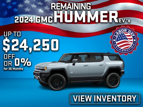 Remaining 2024 GMC HUMMER EV SUV's
