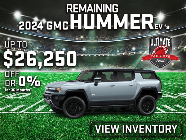 Remaining 2024 GMC HUMMER EV SUV's