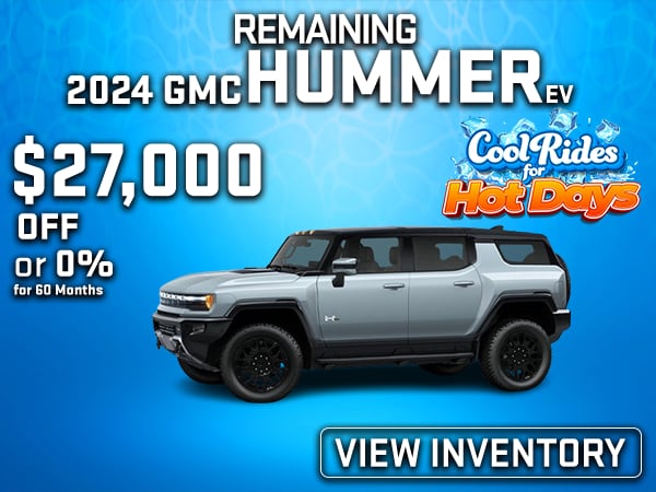 Remaining 2024 GMC HUMMER EV SUV's