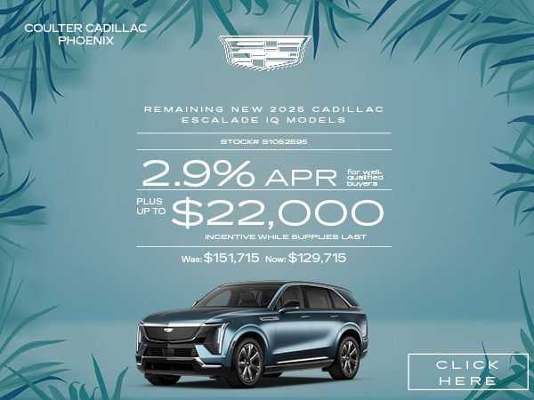 Save on New Cadillacs for Sale in Phoenix | Coulter Cadillac Phoenix