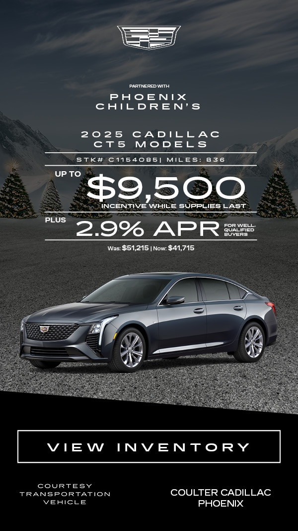 Courtesy Transportation Vehicles | Coulter Cadillac Phoenix