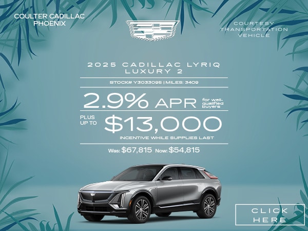 Save on New Cadillacs for Sale in Phoenix | Coulter Cadillac Phoenix