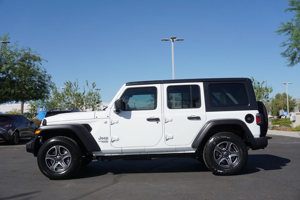 Used 2020 Jeep Wrangler Unlimited Sport S with VIN 1C4HJXDG7LW312513 for sale in Surprise, AZ