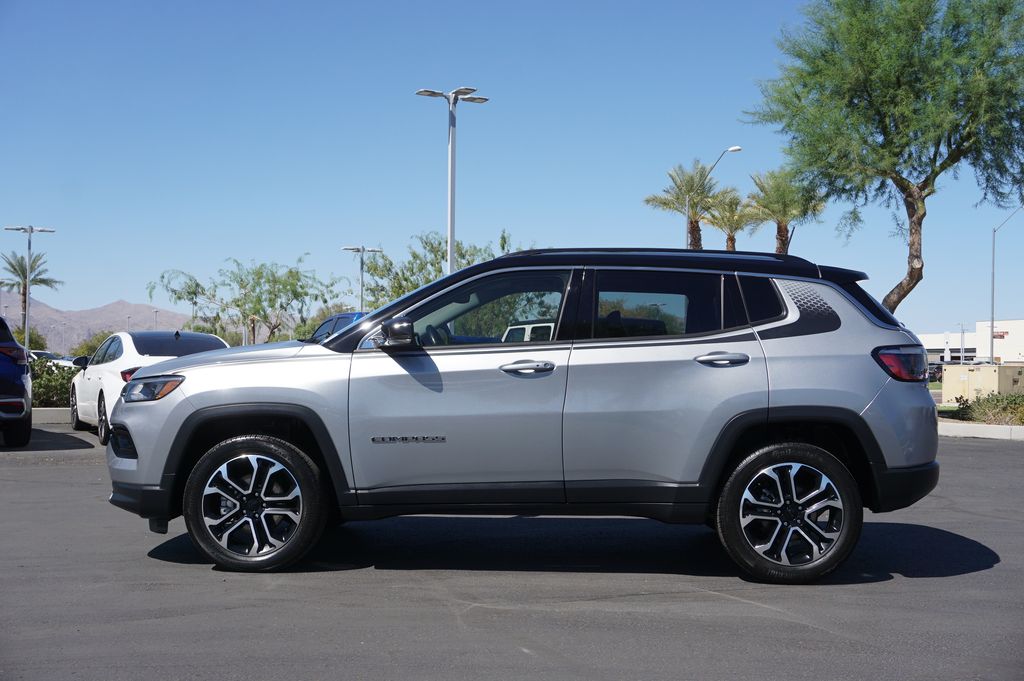 Used 2022 Jeep Compass Limited with VIN 3C4NJDCB4NT165809 for sale in Surprise, AZ