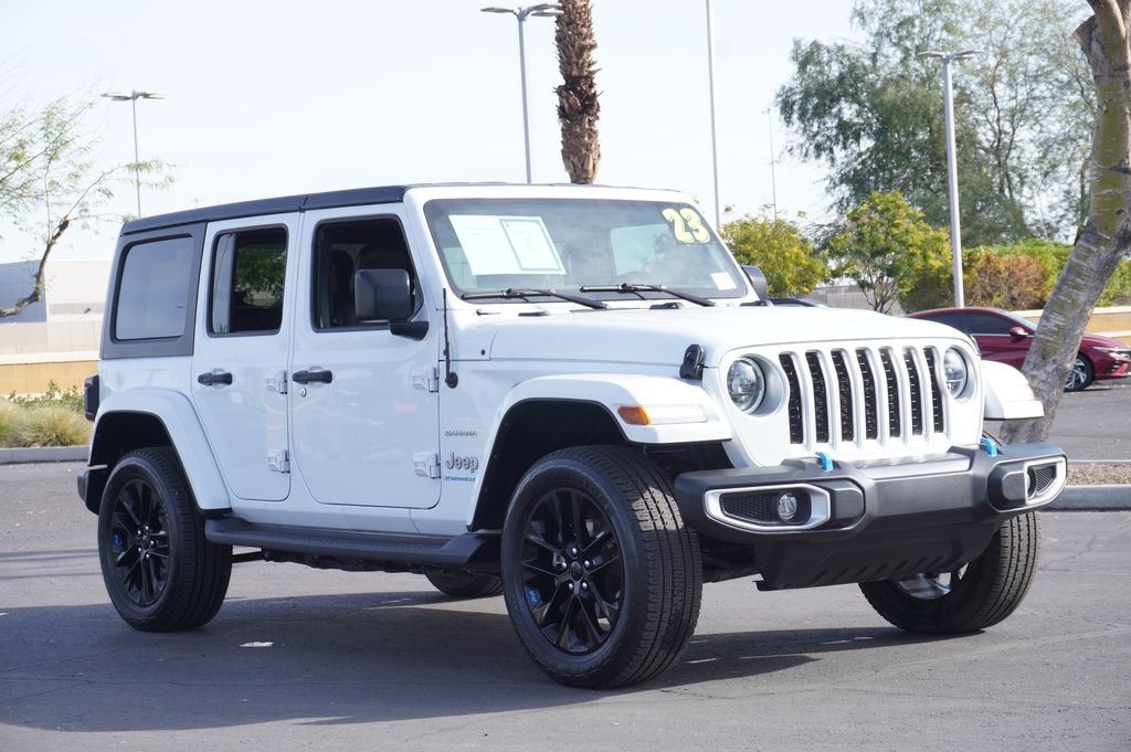 Used 2023 Jeep Wrangler 4xe Sahara SUV