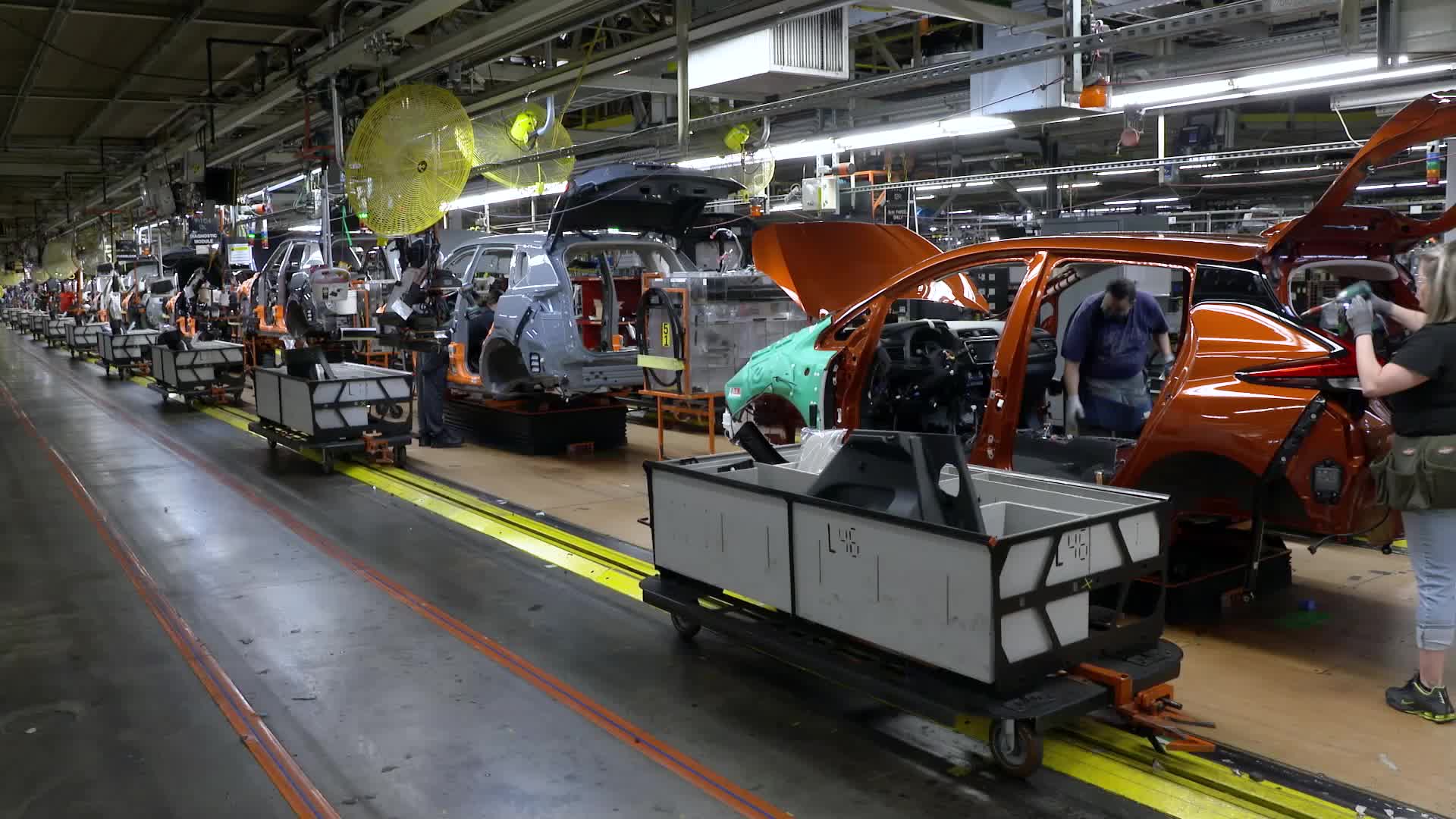 Nissan Production Line