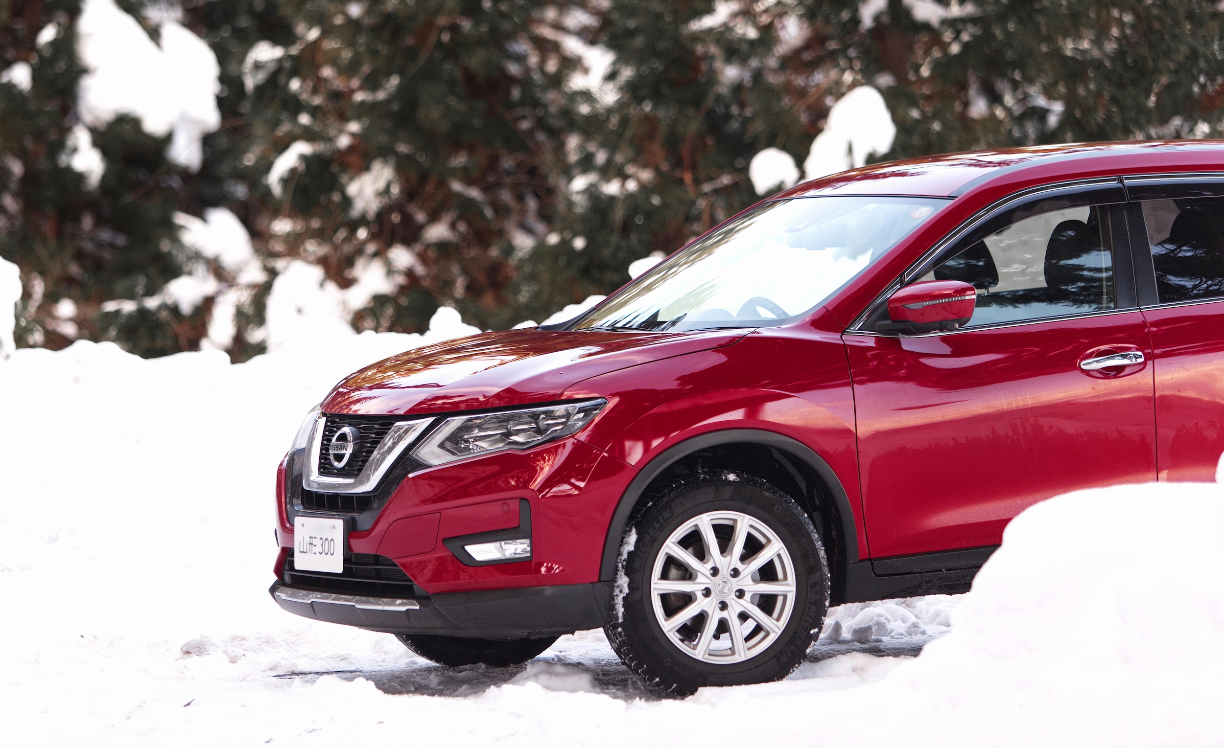 Nissan in Winter