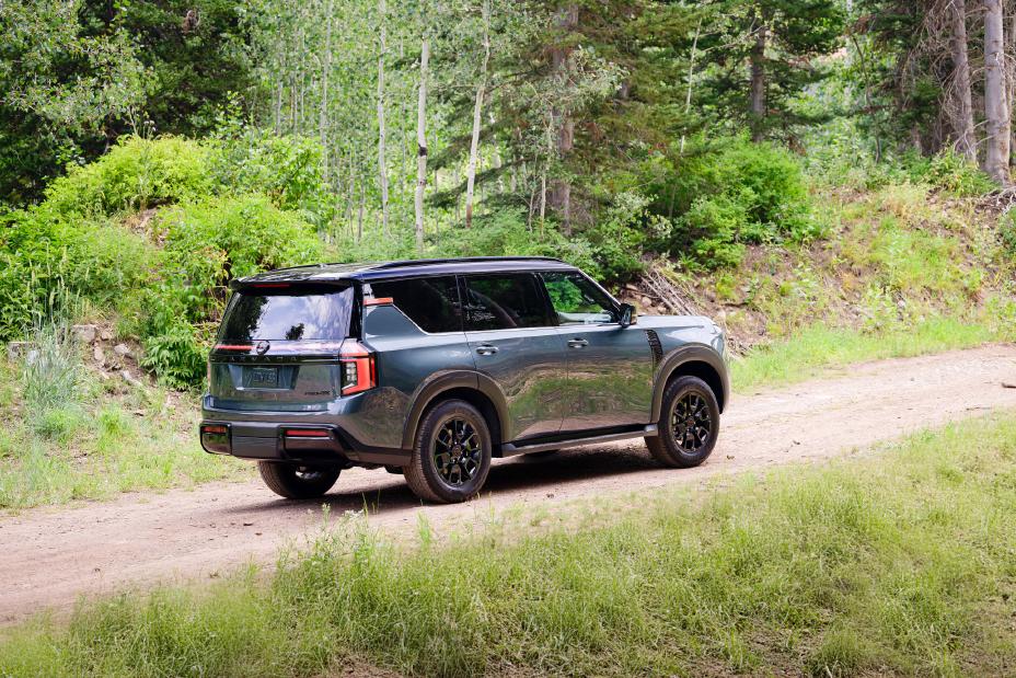 Nissan Armada Dirt Road