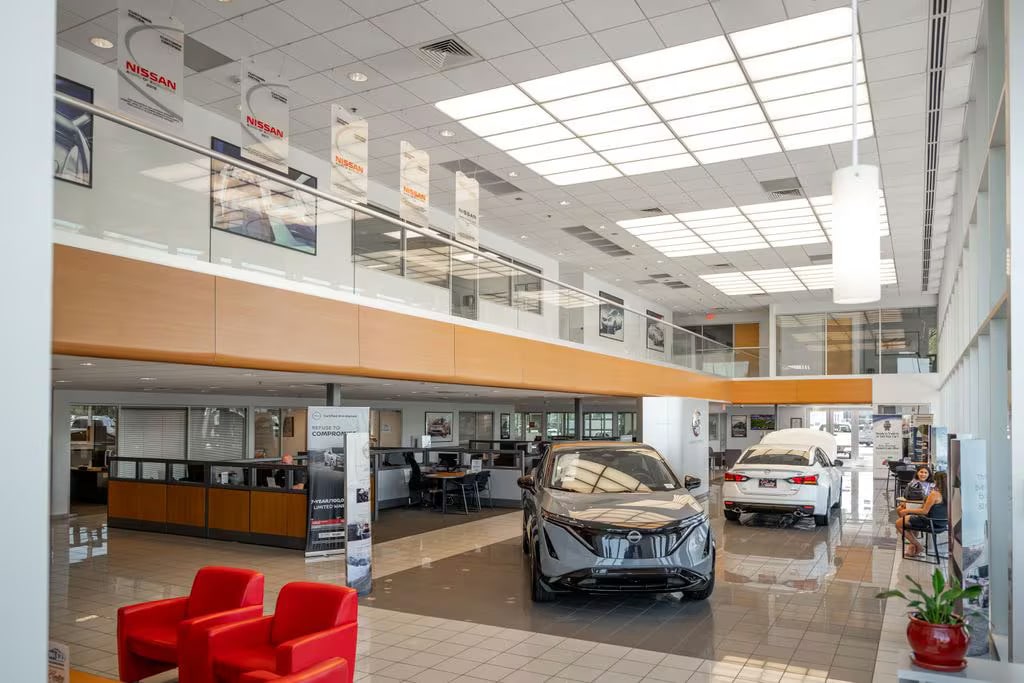 Coulter Nissan Showroom