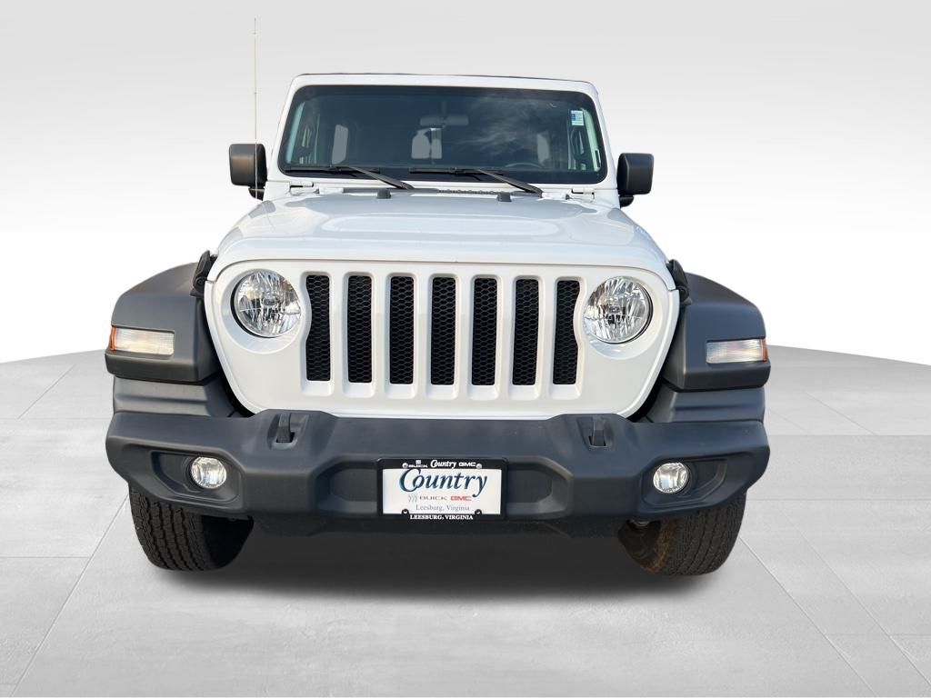 Used 2022 Jeep Wrangler Unlimited Sport S with VIN 1C4HJXDG0NW203619 for sale in Leesburg, VA