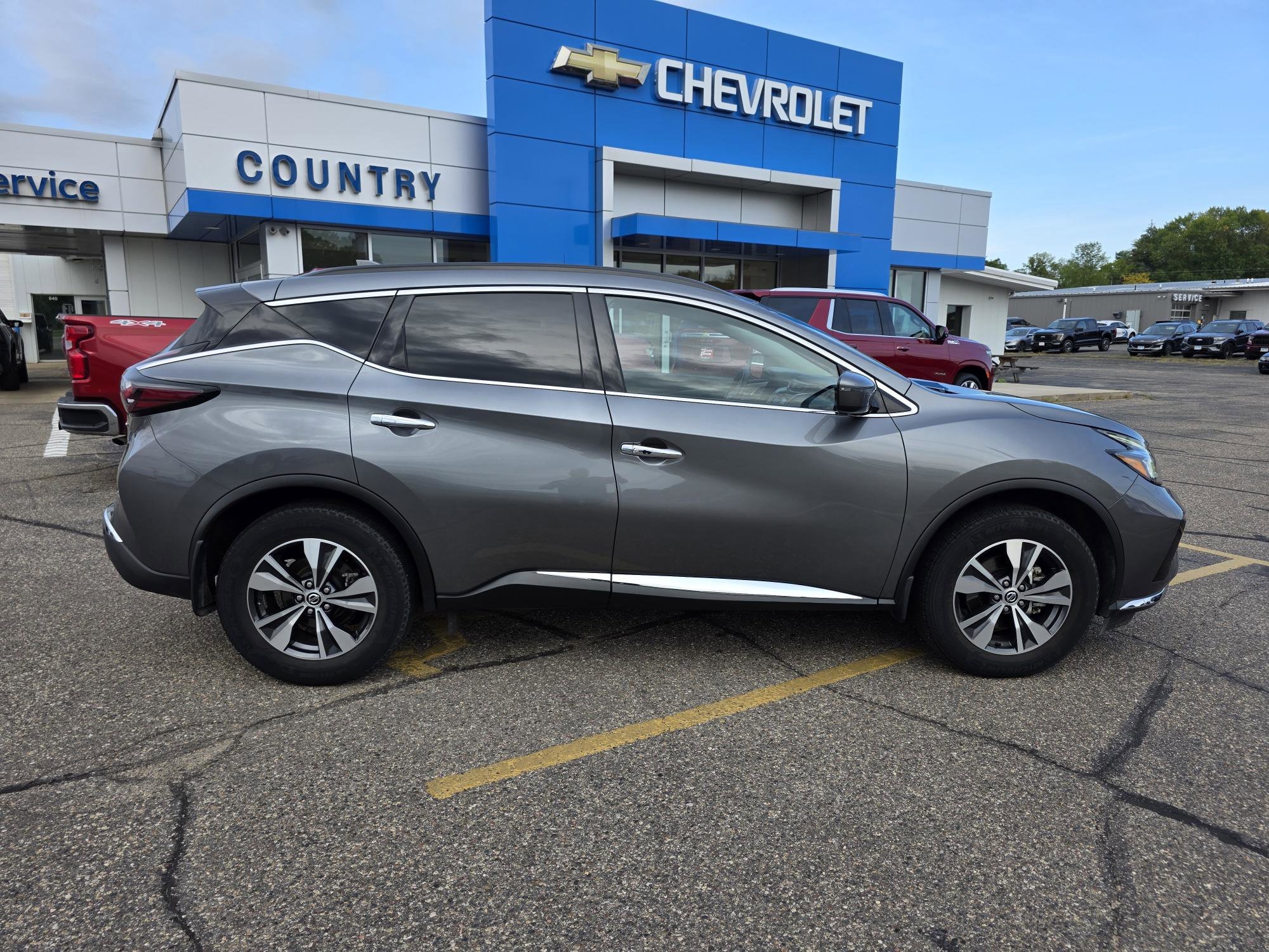 Used 2021 Nissan Murano SV with VIN 5N1AZ2BSXMC120070 for sale in Annandale, Minnesota