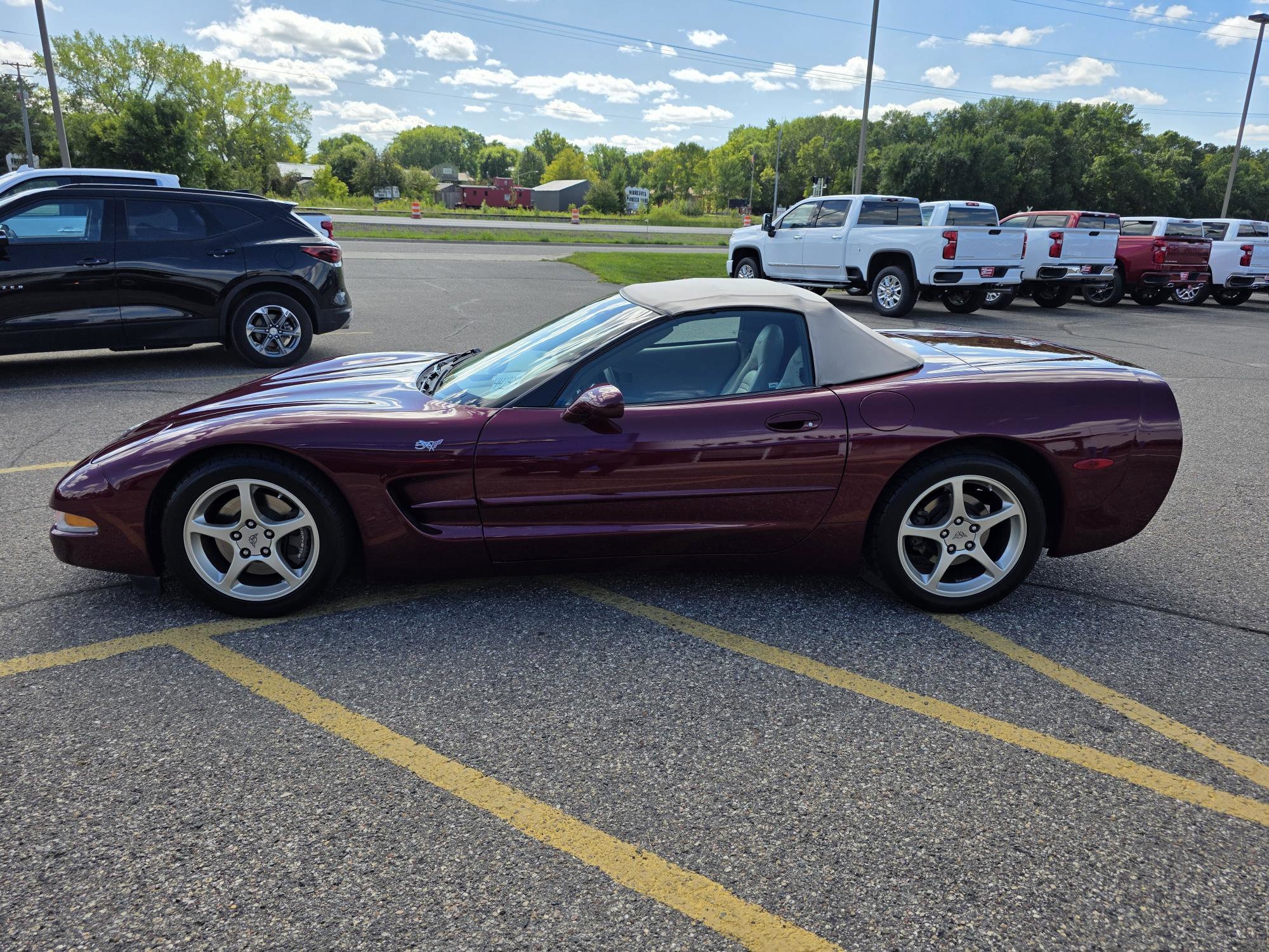 Used 2003 Chevrolet Corvette Base with VIN 1G1YY32GX35126633 for sale in Annandale, Minnesota
