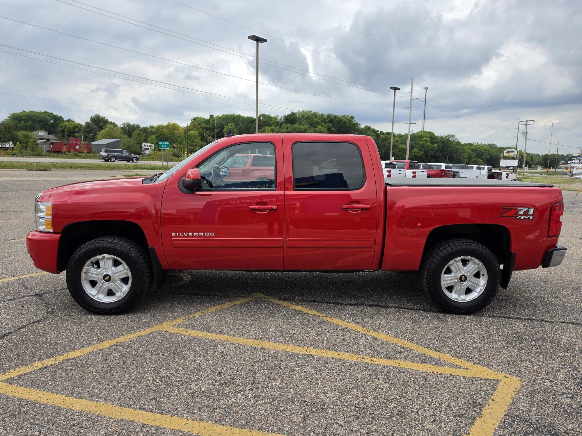Used 2012 Chevrolet Silverado 1500 LTZ with VIN 3GCPKTE77CG312204 for sale in Annandale, Minnesota