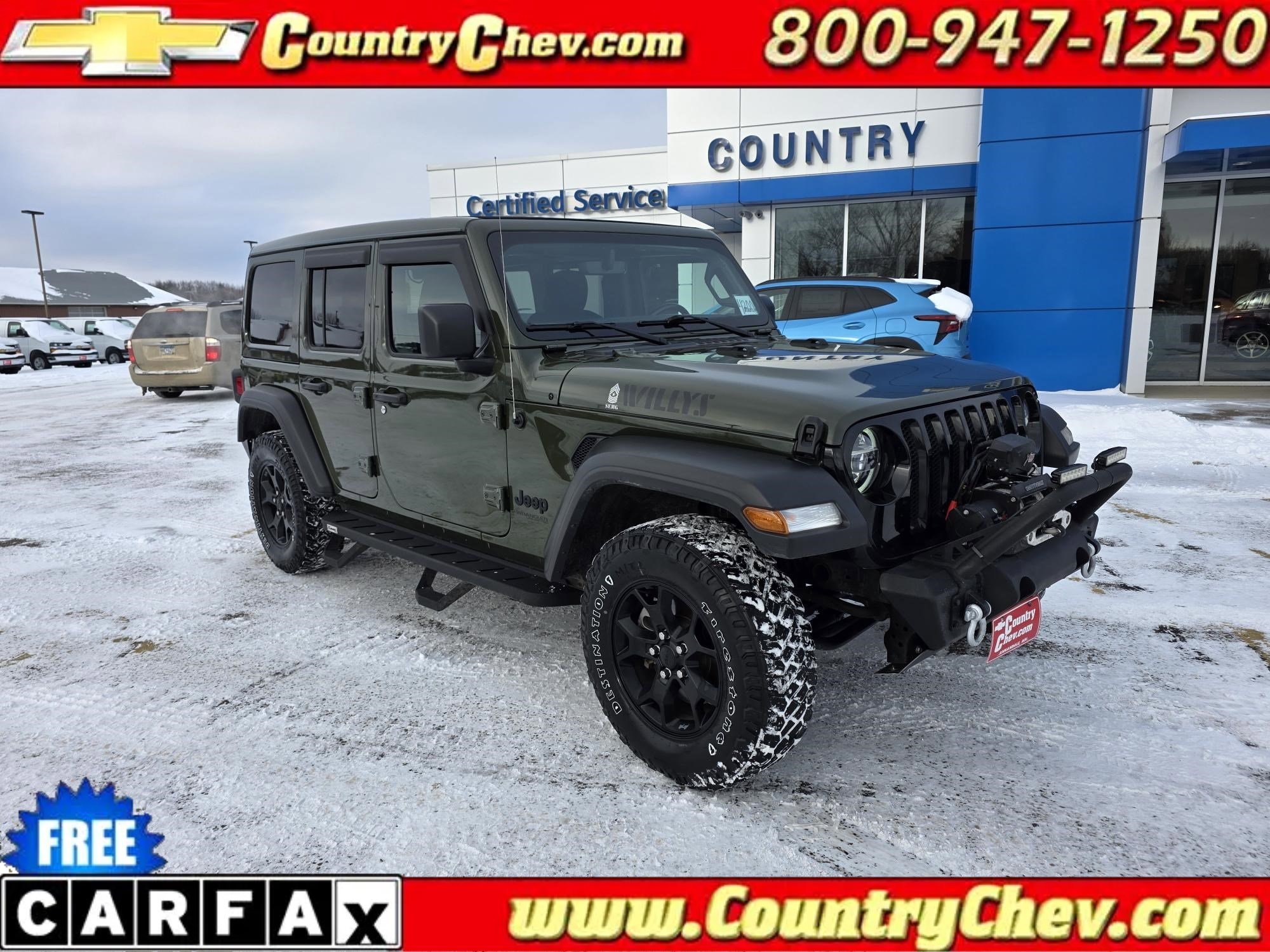 2021 Jeep Wrangler Unlimited Willys's photo