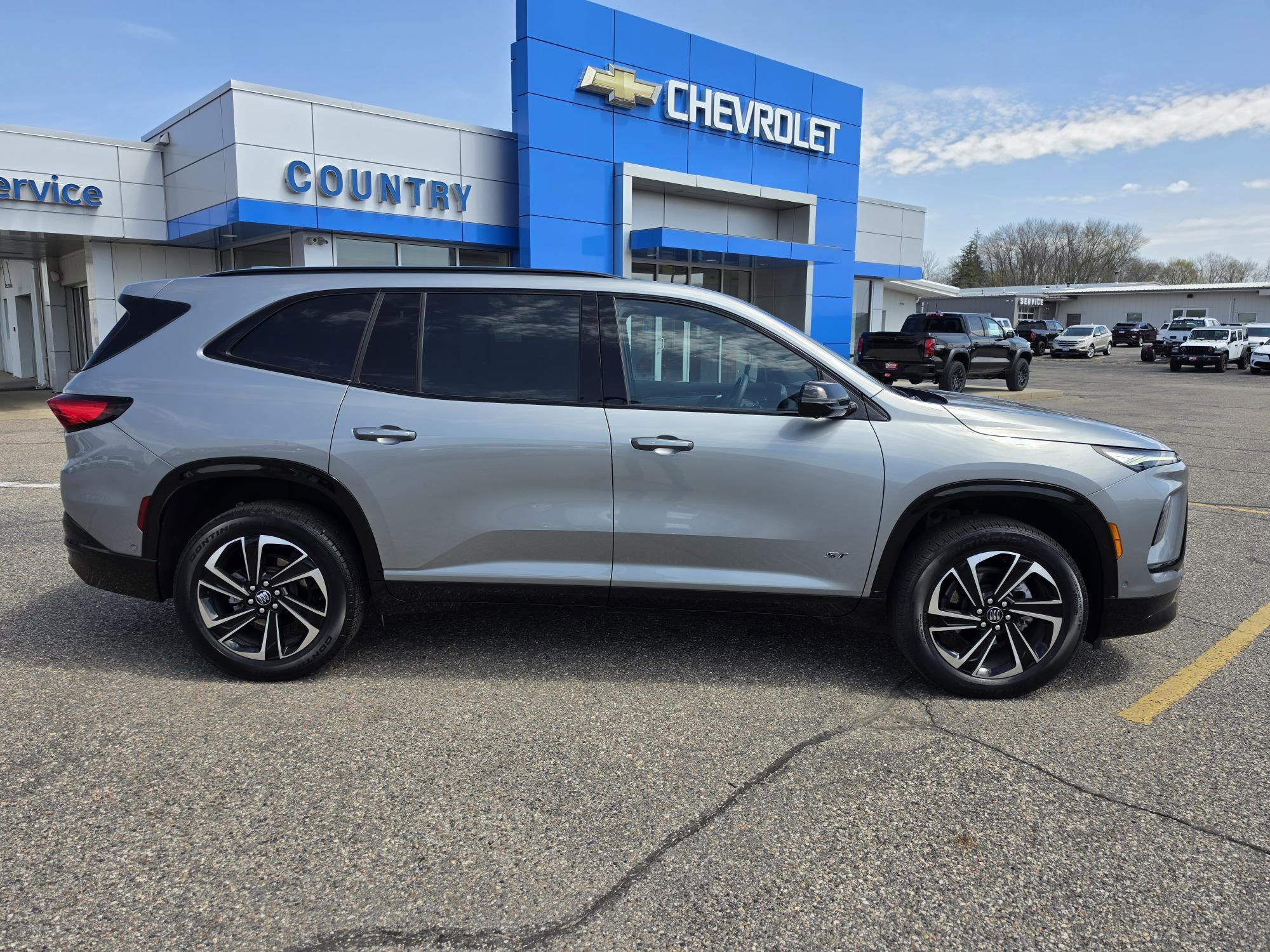 Used 2025 Buick Enclave Sport Touring with VIN 5GAEVBKS1SJ100107 for sale in Annandale, Minnesota