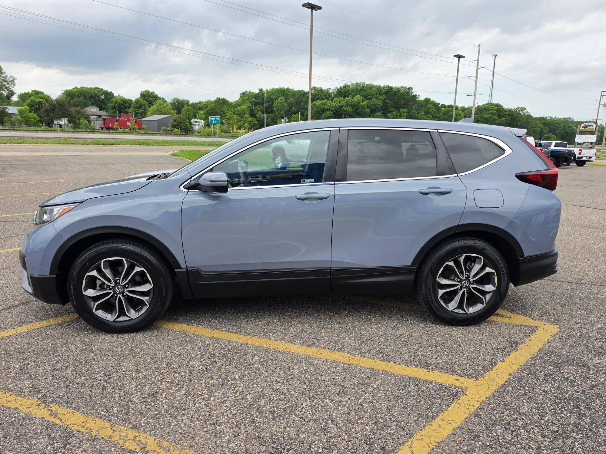 Used 2020 Honda CR-V EX with VIN 5J6RW1H51LA007754 for sale in Annandale, Minnesota