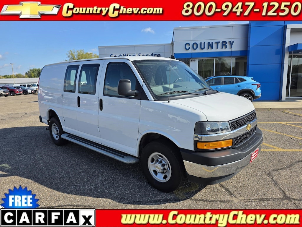 Used 2023 Chevrolet Express Cargo 2500 WT Van Cargo Van