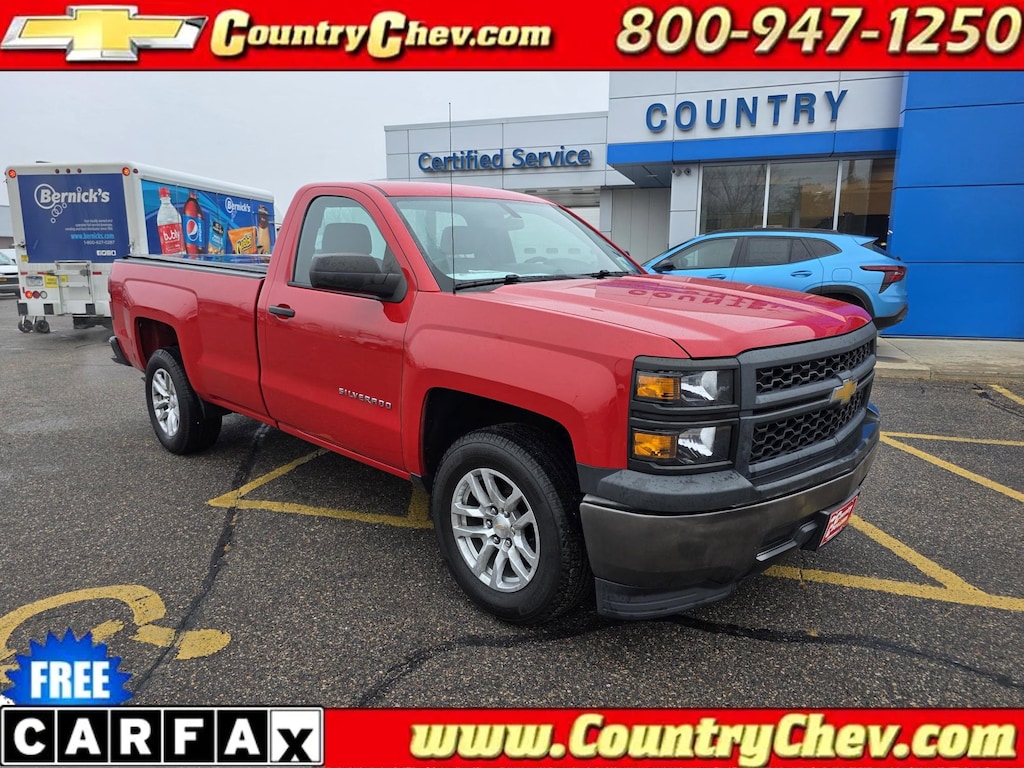 Used 2014 Chevrolet Silverado 1500 Work Truck Truck Regular Cab