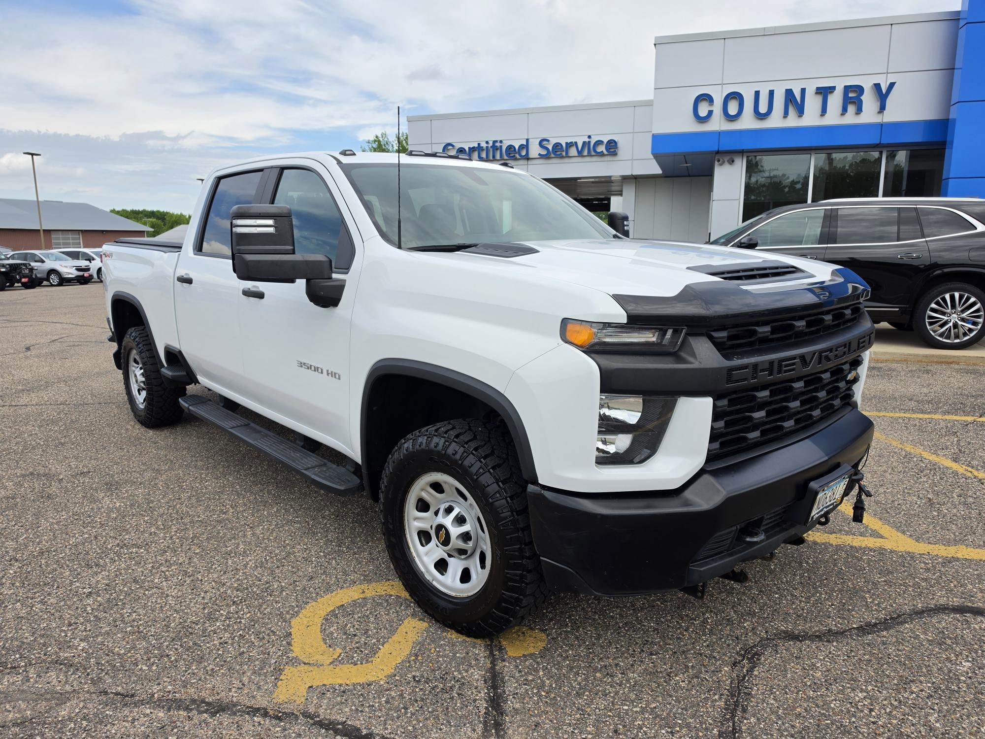 Used 2020 Chevrolet Silverado 3500HD Work Truck with VIN 1GC4YSE70LF117557 for sale in Annandale, Minnesota