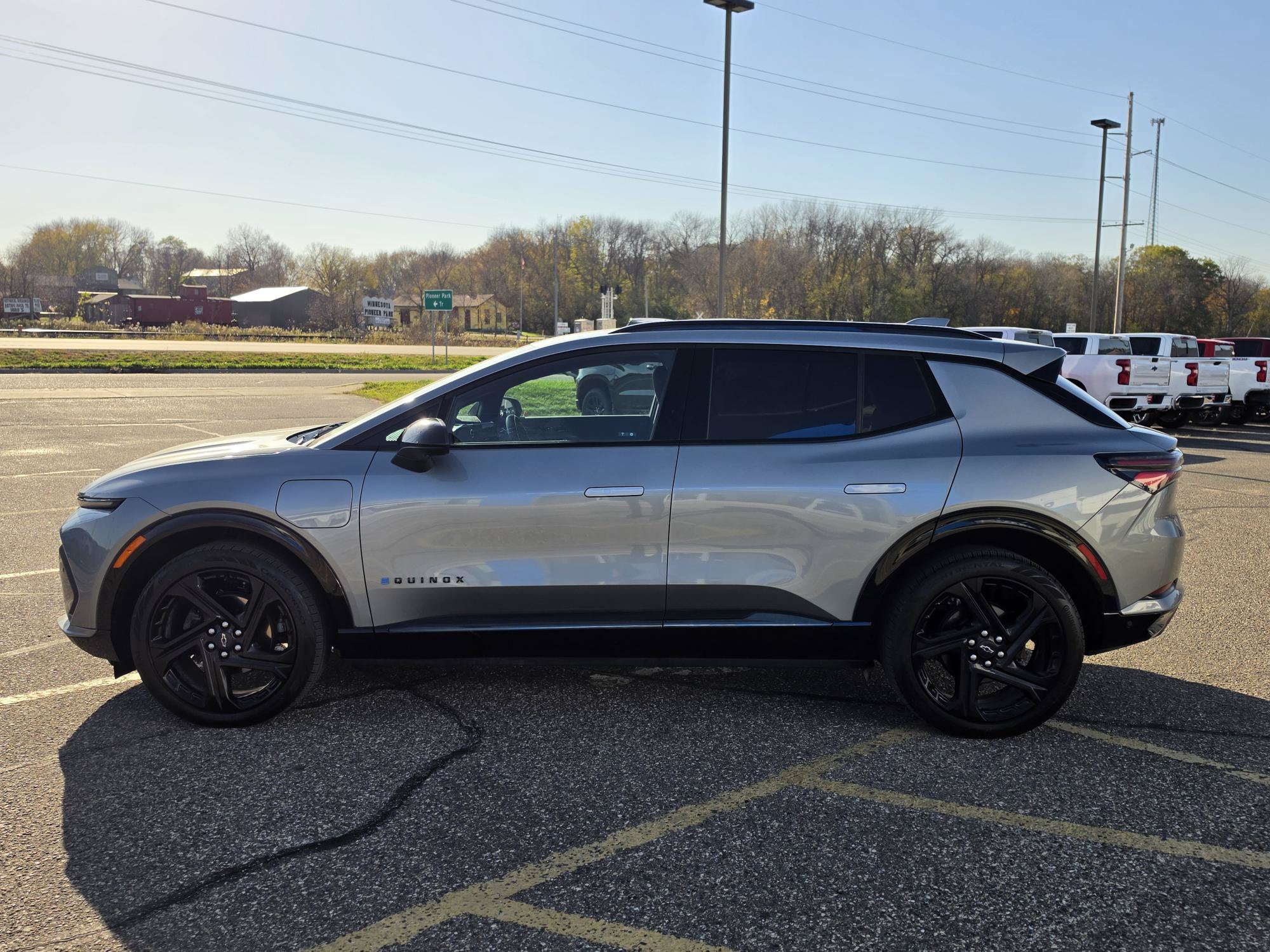 Used 2024 Chevrolet Equinox EV Launch Edition with VIN 3GN7DPRR4RS239478 for sale in Annandale, Minnesota