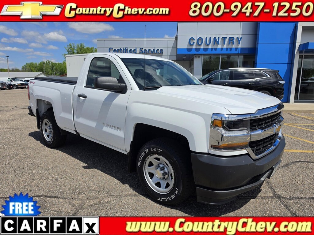 Used 2016 Chevrolet Silverado 1500 Work Truck Truck Regular Cab