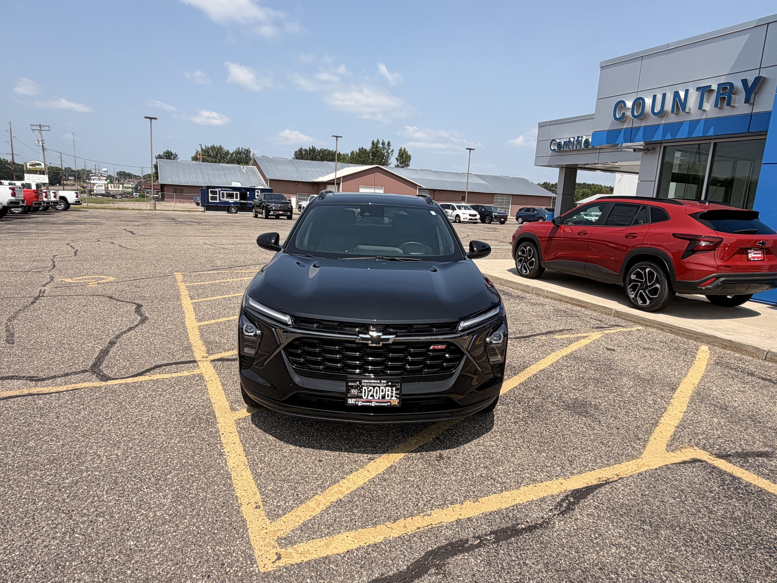 Used 2025 Chevrolet Trax RS with VIN KL77LJEP6SC190368 for sale in Annandale, Minnesota