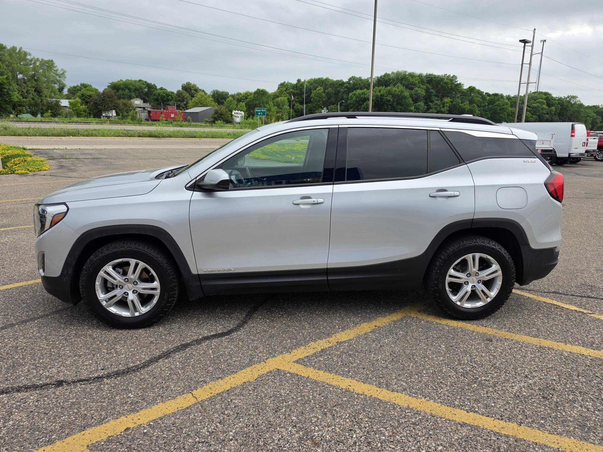 Used 2018 GMC Terrain SLE with VIN 3GKALMEV0JL238432 for sale in Annandale, Minnesota