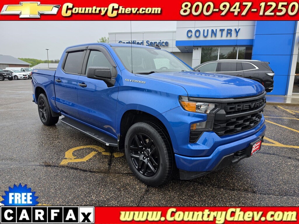 Used 2022 Chevrolet Silverado 1500 Custom Truck Crew Cab