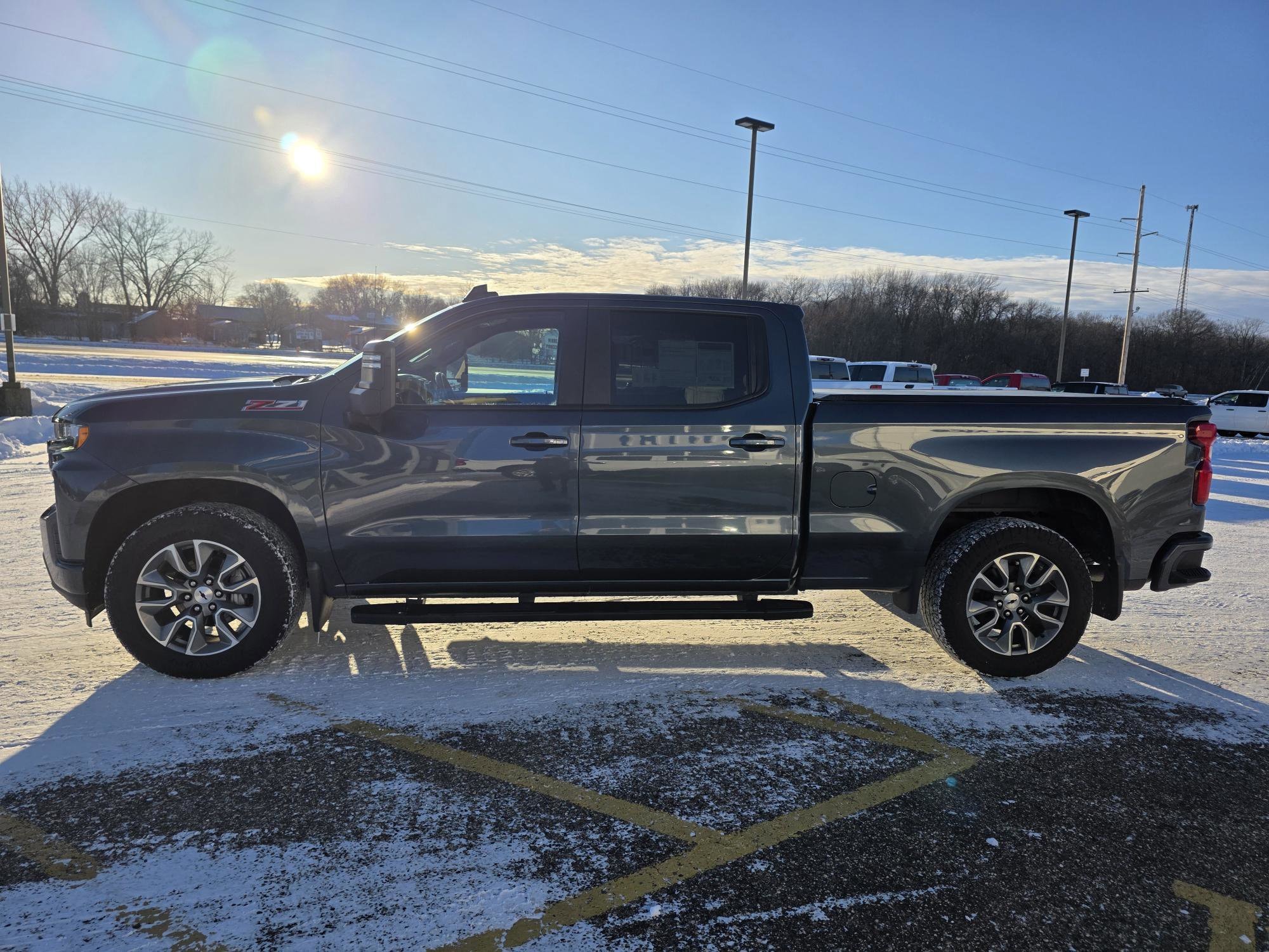 Used 2021 Chevrolet Silverado 1500 RST with VIN 1GCUYEEL1MZ380235 for sale in Annandale, Minnesota