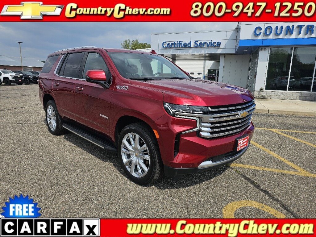 Used 2021 Chevrolet Tahoe High Country SUV
