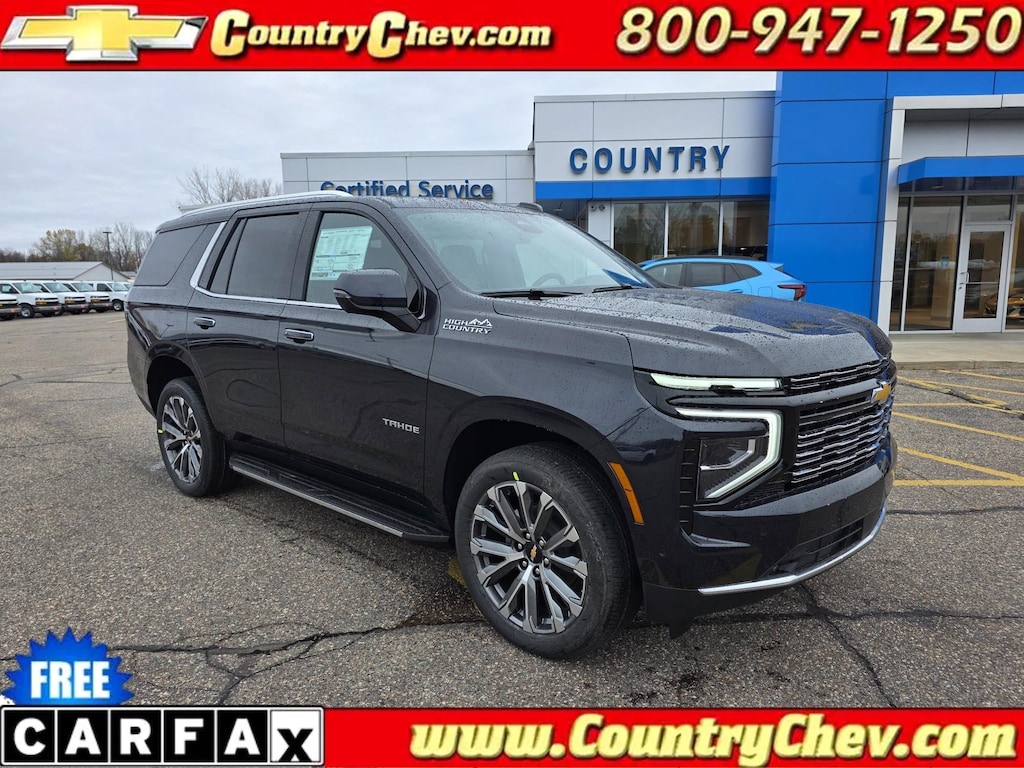 New 2026 Chevrolet Tahoe High Country SUV