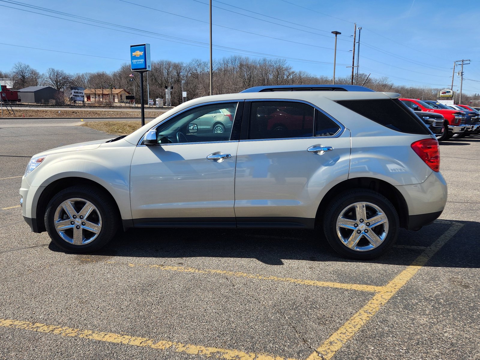 Used 2015 Chevrolet Equinox LTZ with VIN 2GNALDEK4F6208029 for sale in Annandale, MN