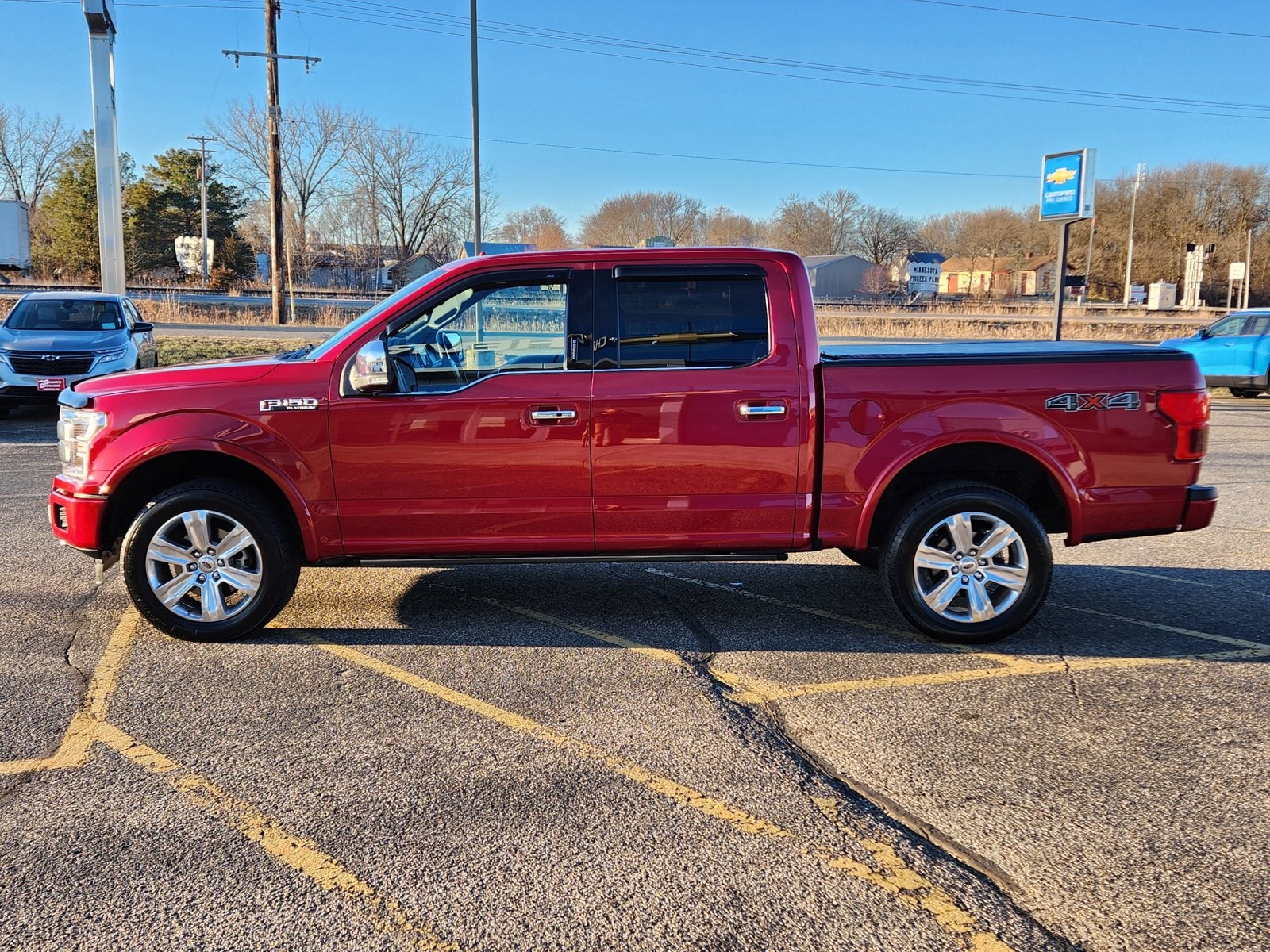Used 2020 Ford F-150 Platinum with VIN 1FTEW1E43LFB79304 for sale in Annandale, Minnesota