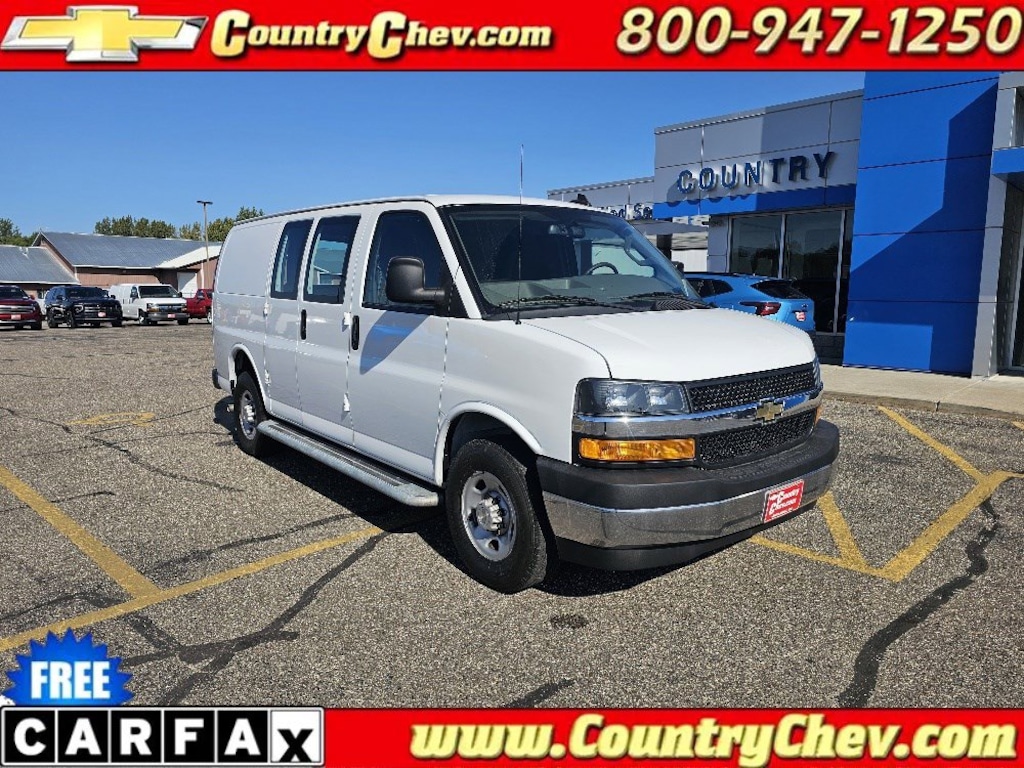 Used 2023 Chevrolet Express Cargo 2500 WT Van Cargo Van
