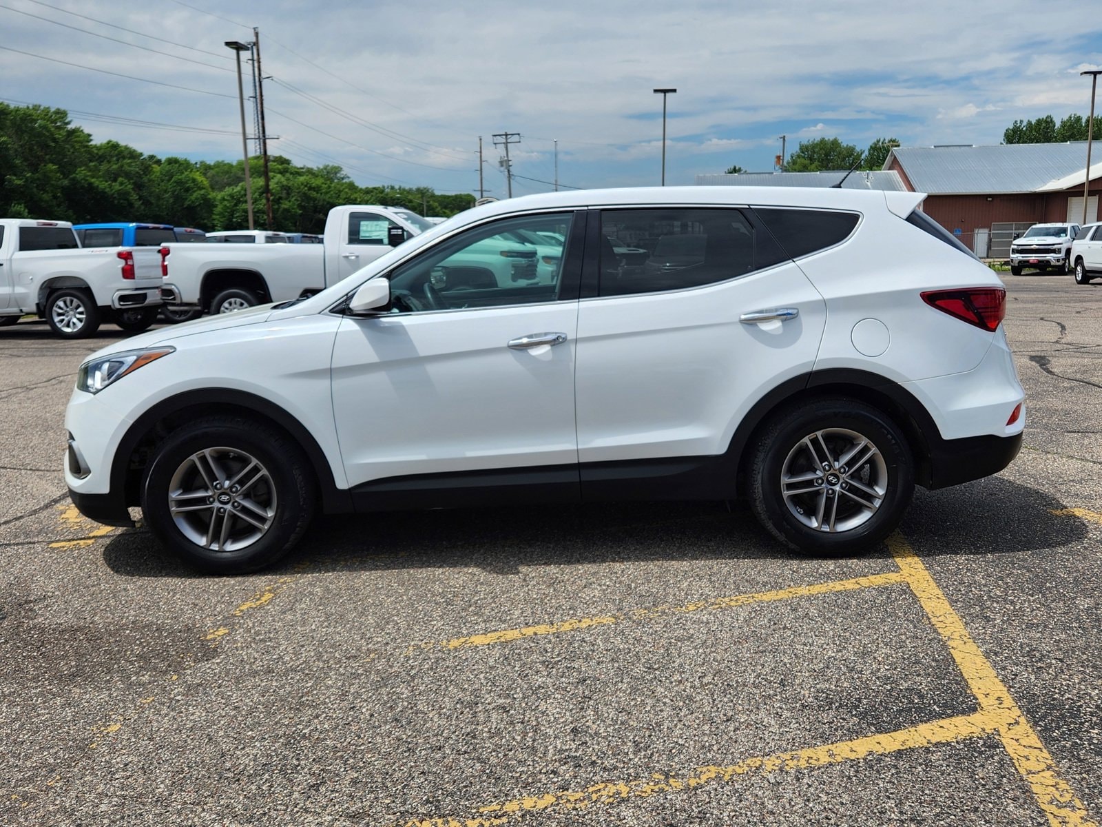 Used 2018 Hyundai Santa Fe Sport Base with VIN 5NMZTDLB5JH066208 for sale in Annandale, Minnesota