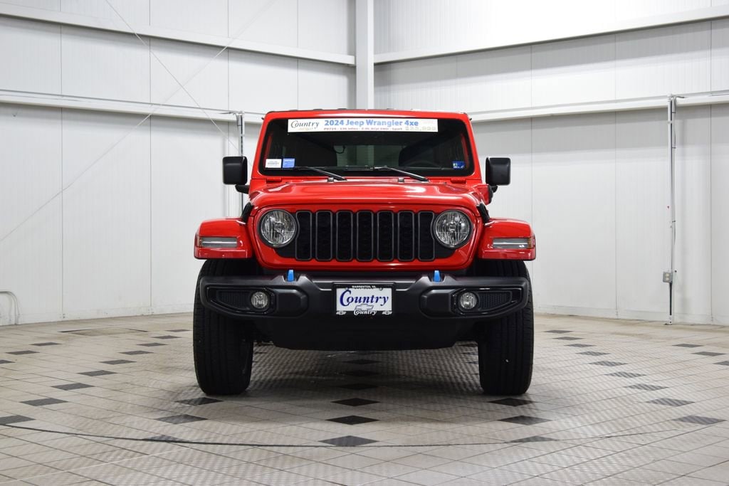 Used 2024 Jeep Wrangler 4xe Sports S 4XE with VIN 1C4RJXN6XRW147642 for sale in Warrenton, VA