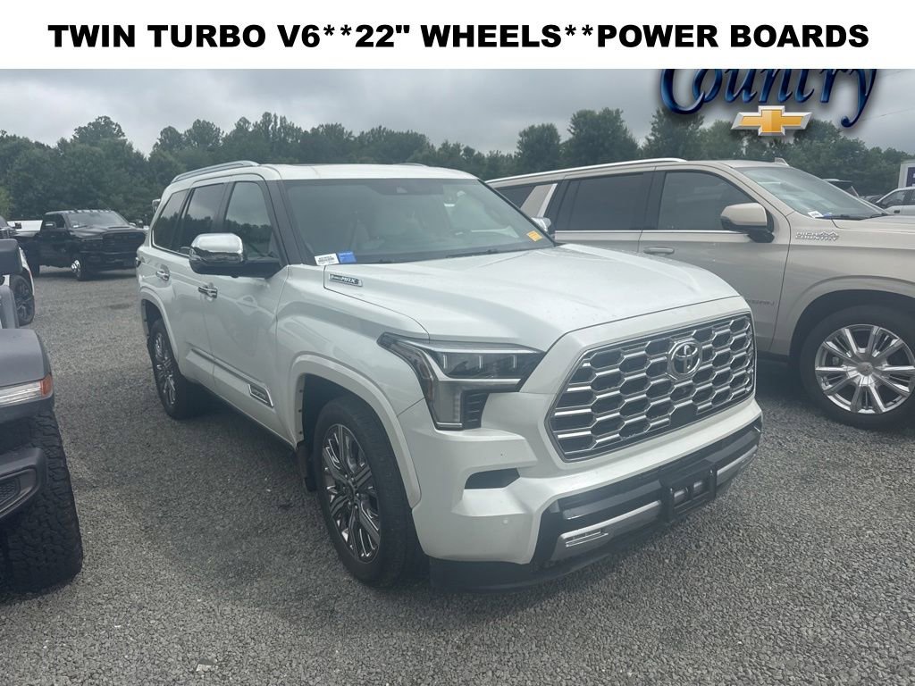 2025 Toyota Sequoia Capstone 4WD i-FORCE MAX Hybrid's photo