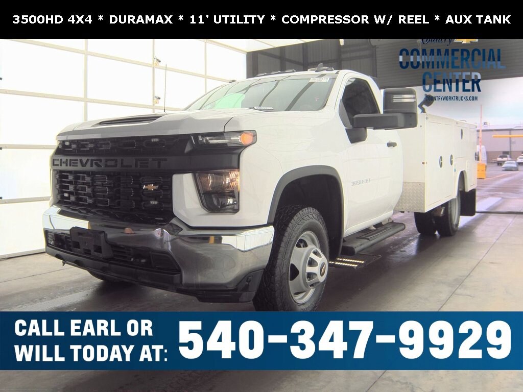 Used 2022 Chevrolet Silverado 3500 HD Chassis Cab Work Truck Truck Regular Cab