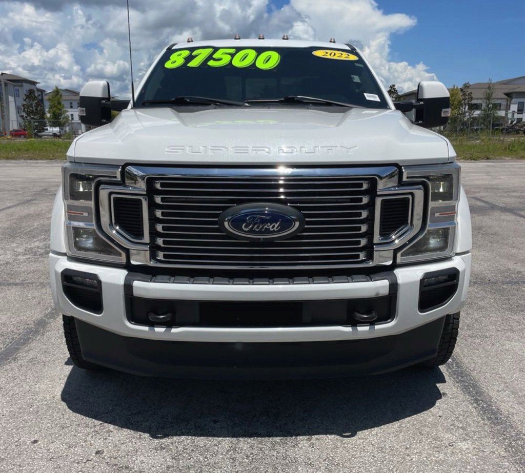 Used 2022 Ford F-450 Super Duty Limited with VIN 1FT8W4DT1NED86287 for sale in Warrenton, VA