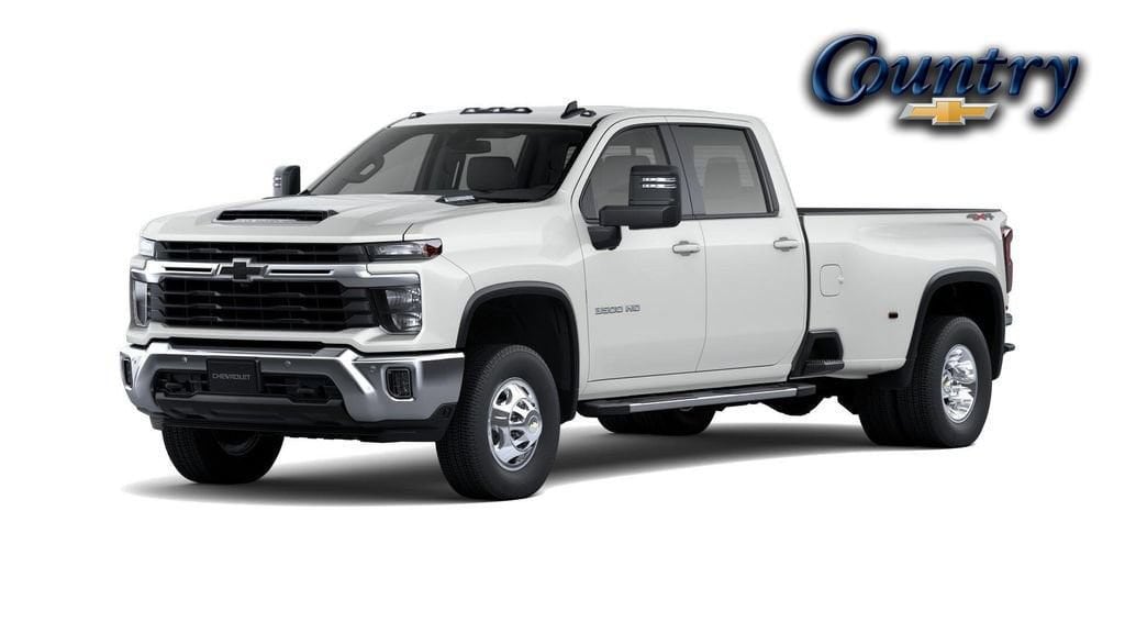Summit White 2026 Chevrolet Silverado 3500HD Pickup Truck Four-Wheel Drive Automatic
