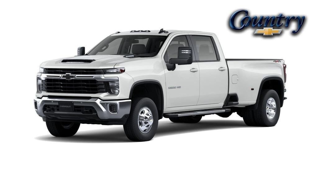 Summit White 2026 Chevrolet Silverado 3500HD Pickup Truck Four-Wheel Drive Automatic